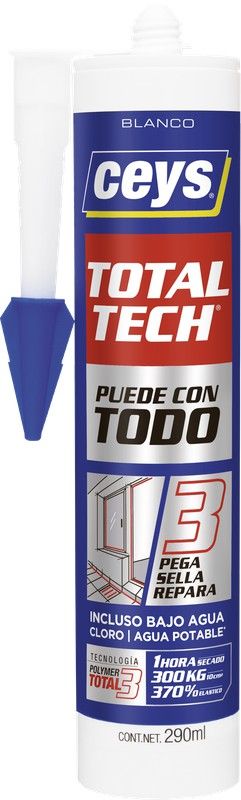 Sellador total tech blanco 290ml