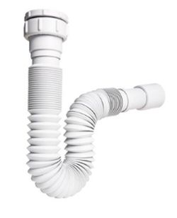 Sifón universal extensible blanco 11/2"-11/4"