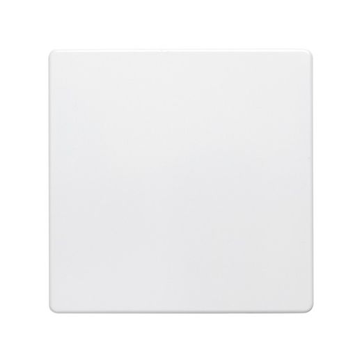 Tapa ciega en color blanco Simon 82
