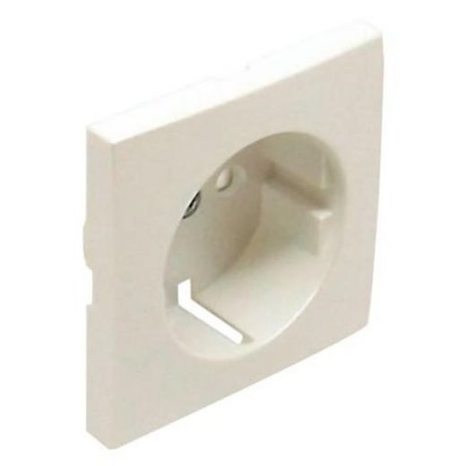 Tapa para base schuko con protección en color hielo