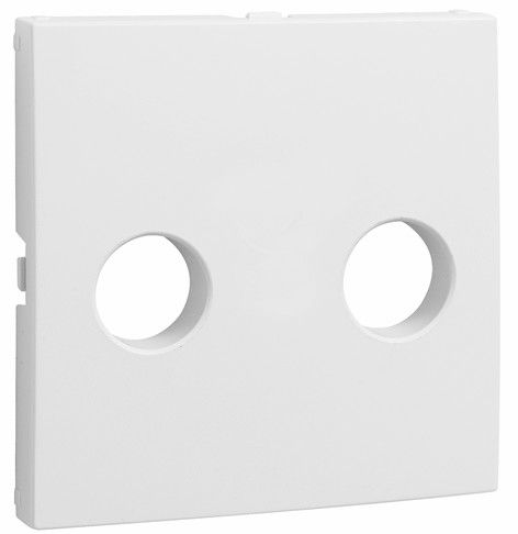 Tapa para toma altavoz en color marfil