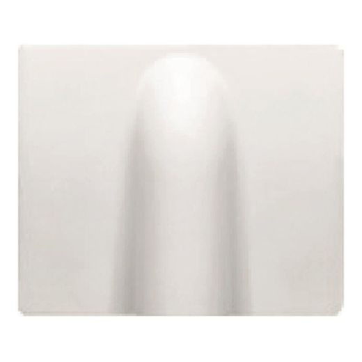Tapa salida de cables blanca
