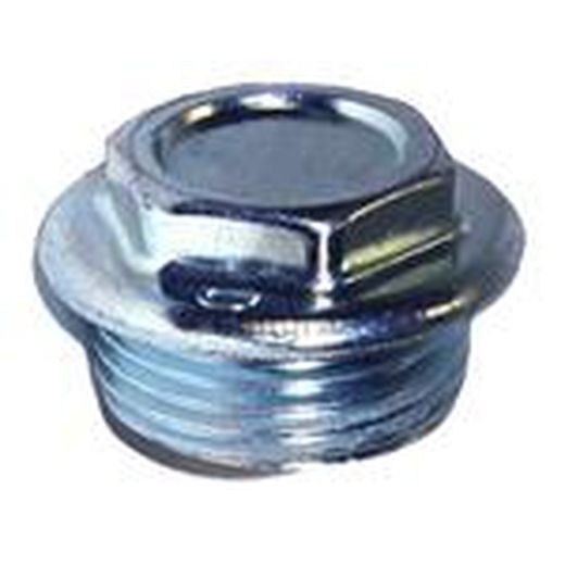 Tapón ciego zincado 1" izquierda