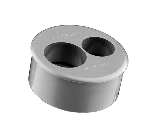 Tapón reducción doble M-H 110/40/40mm