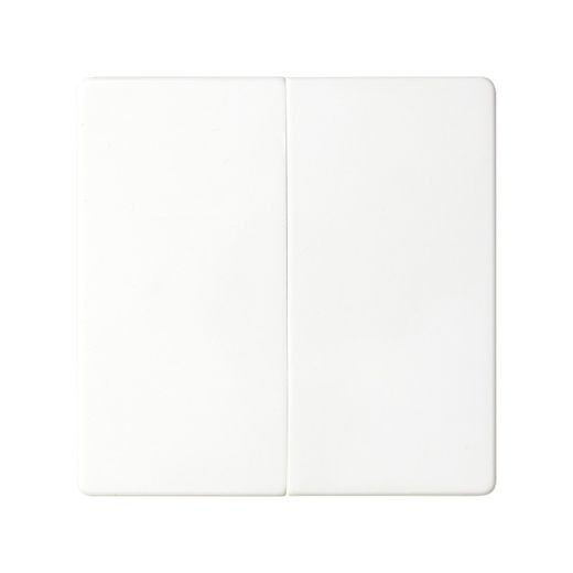 Tecla doble para mecanismos de mando en color blanco Simon 82