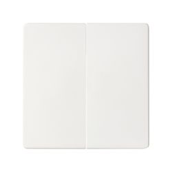 Tecla doble para mecanismos de mando blanco mate Simon 82 Concept