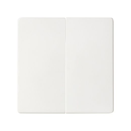 Tecla doble para mecanismos de mando blanco mate Simon 82 Concept
