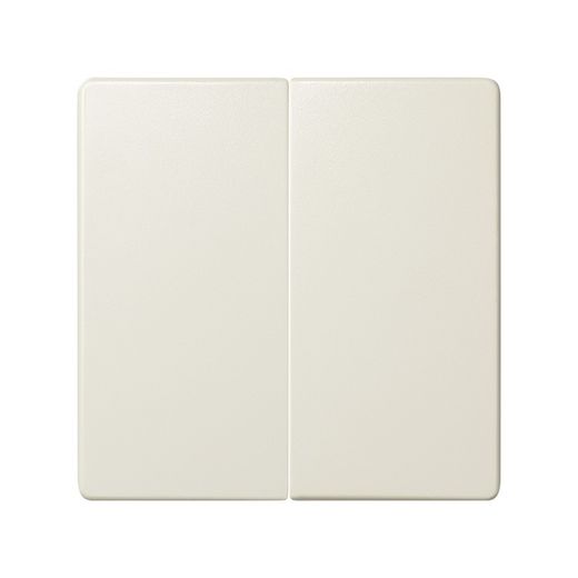 Tecla doble para mecanismos de mando en color marfil Simon 82
