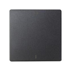 Tecla simple para interruptor bipolar con grabado I/O en color grafito Simon 82