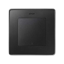 Tecla simple para interruptor bipolar con grabado I/O en color grafito Simon 82