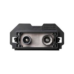 Toma de señal modular R-TV+SAT final