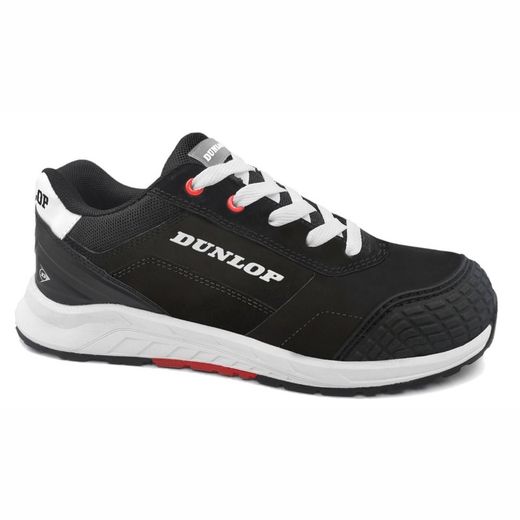 Zapato de seguridad Dunlop modelo Storm Line, en color negro