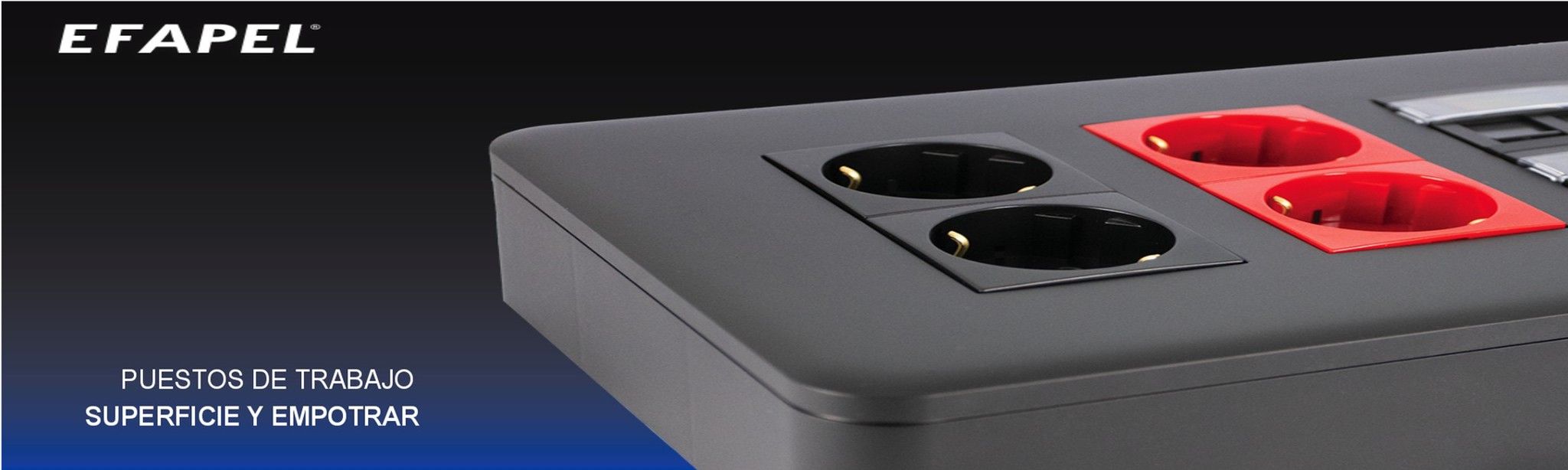 Puestos de trabajo Epafel, De superficie y de empotrar